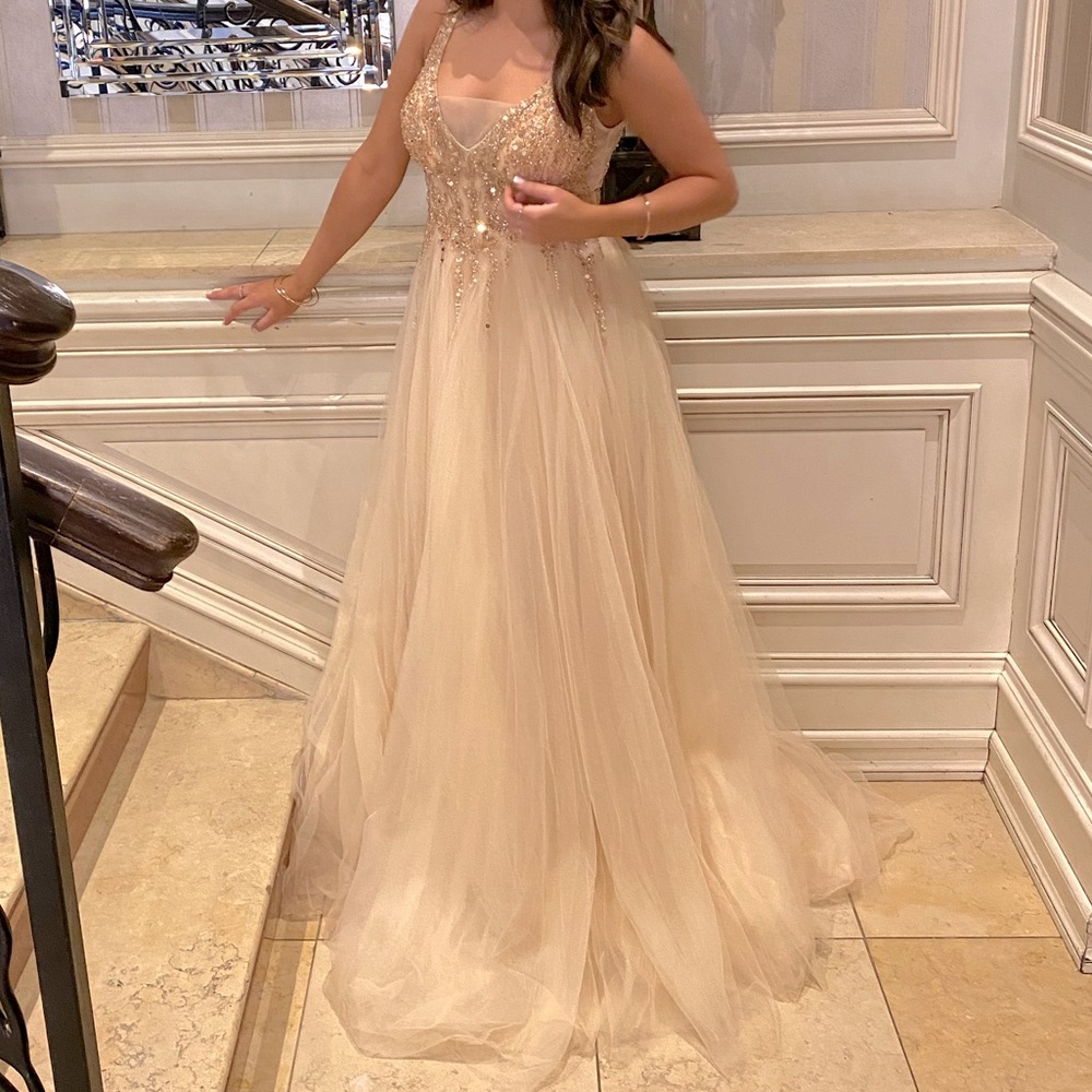 Sleeveless Ballerina Gown